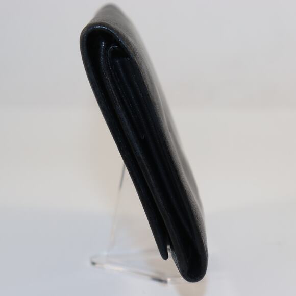 Prada Vintage Black Leather Tri-Fold Wallet - Picture 4 of 10